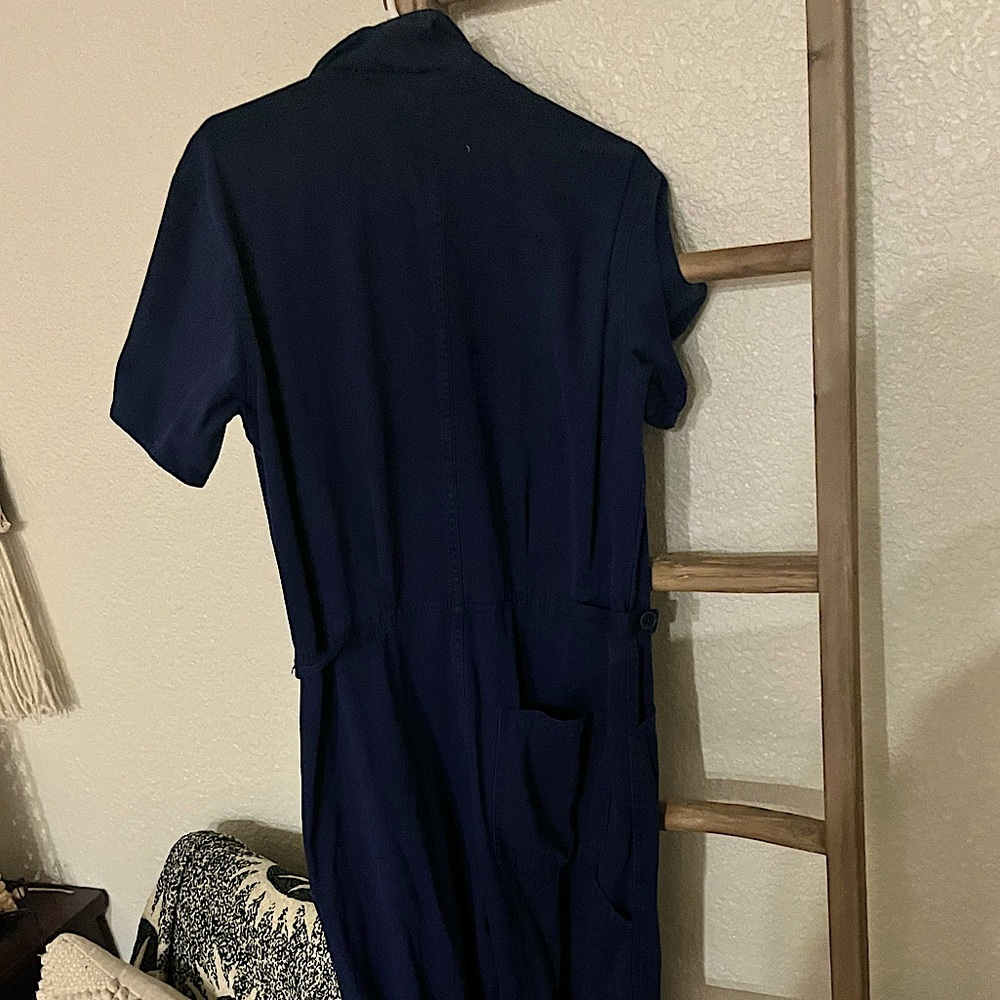 pistola navy short-sleeve utility romper - Picture 6 of 6